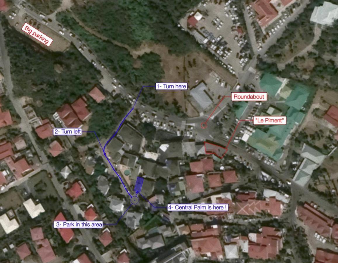St. Barthelemy Central Palm מראה חיצוני תמונה