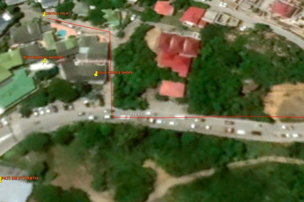 St. Barthelemy Central Palm מראה חיצוני תמונה
